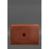 Кожаный чехол для MacBook Pro 15''-16'' Светло-коричневый