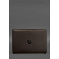 Кожаный чехол для MacBook Pro 15''-16'' Темно-коричневый