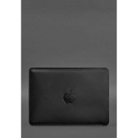 Кожаный чехол для MacBook Pro 15''-16'' Черный