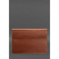 Кожаный чехол-конверт на магнитах для MacBook Air/Pro 13'' Светло-коричневый