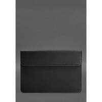 Кожаный чехол-конверт на магнитах для MacBook Air/Pro 13'' Черный