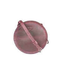 Женская кожаная сумка Amy S бордовая винтажная